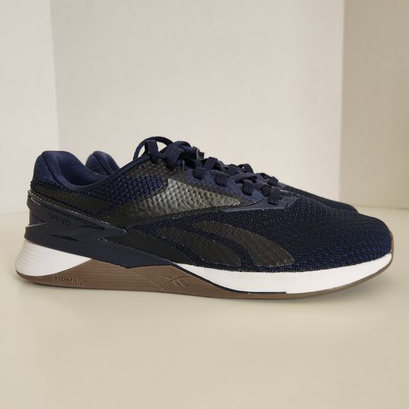 Reebok Unisex Nano X3 Sneaker, Vector Navy/Black Lee, 8 US Men main image 10